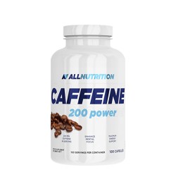 Caffeine 200 power 100 caps Allnutrition